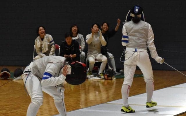 【フェンシング部】 王座決定戦、女子フルーレと女子エペともに４位で終幕
