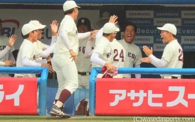 瀧澤が異次元の大活躍！令和初の早慶戦で劇的白星発進／慶大１回戦