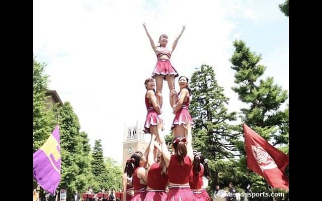 響け、『紺碧の空』！法大戦に向け気迫を見せる