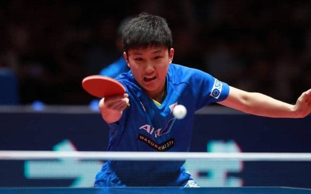 【卓球】張本、世界王者相手に奮闘も敗戦　中国の壁厚く＜中国OP・男子＞