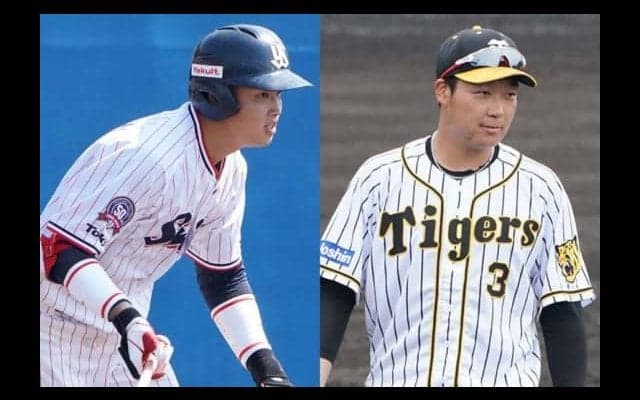 セ三塁手は燕・村上と阪神大山が約4000票差の接戦に…球宴ファン投票中間発表