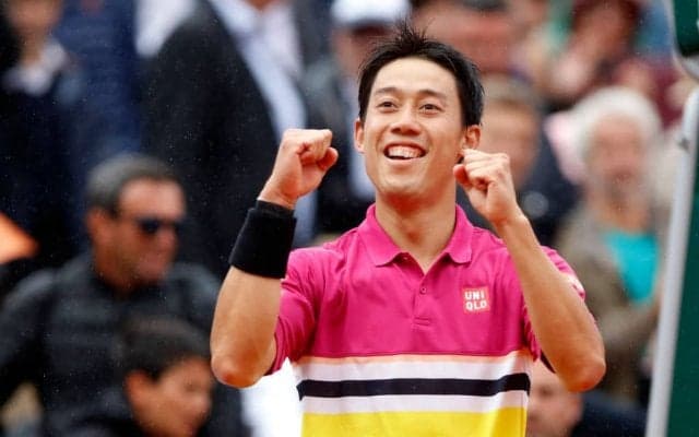 錦織 2日がかりの試合制しベスト8進出。そのほかジョコビッチらベスト8出揃う[全仏オープン]