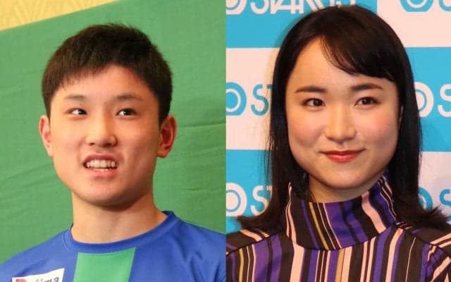 【卓球】張本智和が伊藤美誠に「ピカチュウ」のぬいぐるみをプレゼント