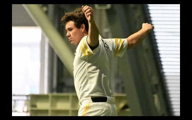 鷹の米ドラ1右腕が来日初練習「冗談も言われたし、とても温かい」