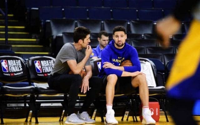 ホームでの第3戦出場を望むクレイ・トンプソン「出られないとは思っていない」