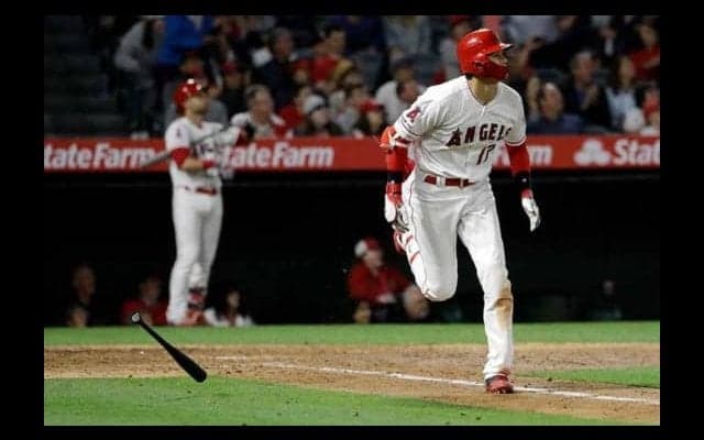 【MLB】大谷翔平、“トラウタニ”合作弾にファン歓喜　「トラウトとオオタニが両方いる」