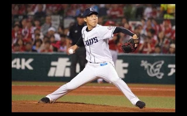 西武郭俊麟、今季初登板初先発で6回2失点の好投！　満塁バティスタ斬りで雄たけび