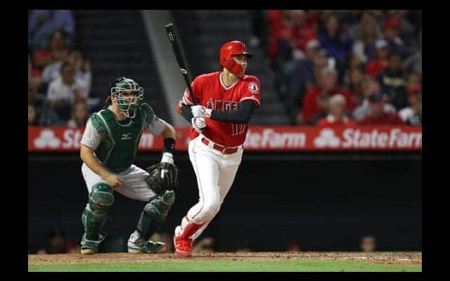 【MLB】大谷翔平、177キロ弾丸右前打にエ軍OB絶賛　「彼は非常に強烈な打球を飛ばす」