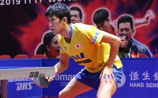 【卓球】吉村真晴、完勝　中国OPダブルス王者を寄せ付けず＜香港OP＞