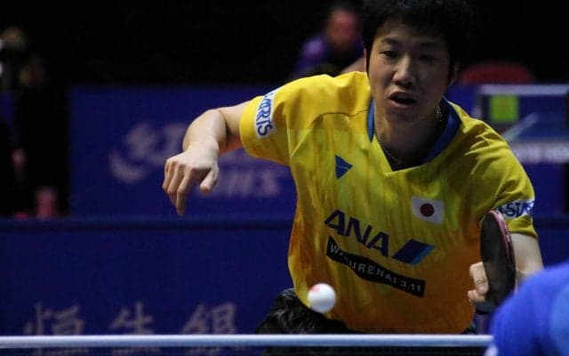 【卓球】丹羽を下した水谷「精一杯頑張りたい」 張本との準々決勝へ＜香港OP＞