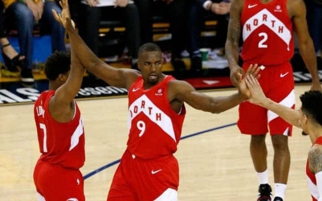 サージ・イバカが2桁得点を挙げれば不敗のラプターズ「チームの力を信じている」