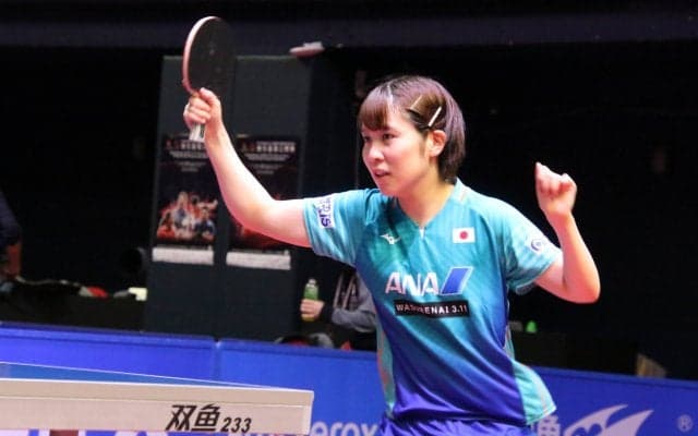 【卓球】平野美宇「自信になった」　中国選手に圧巻のストレート勝ち＜香港OP＞