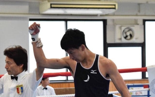 【ボクシング部】　強豪芦屋大に大敗も、前田が意地の判定勝ち！