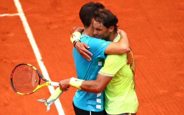ナダル「将来優勝するに値するテニスをした」。ティーム「素晴らしいチャンピオン」。互いの健闘を称え合う[全仏オープン]