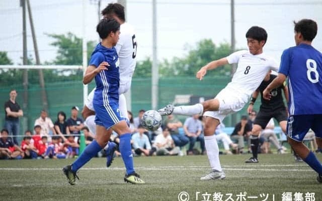 【サッカー部】　終了間際、佐藤大の２ゴールで逆転勝利！