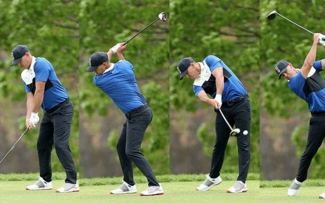 全米OP優勝候補筆頭の「メジャー・モンスター」ブルックス・ケプカのスイングを体感する“前後軸ドリル”