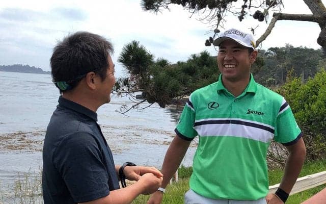 松山英樹、ペブルビーチの景色は「最高！」　悲願のメジャー初Vなるか