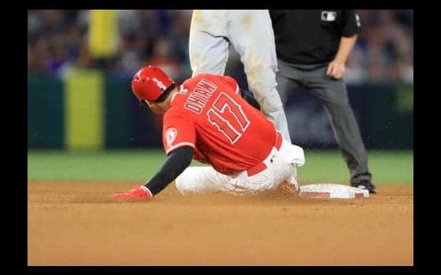【MLB】大谷翔平、快足飛ばし256日ぶり盗塁！　先制弾＆マルチ＆今季初盗塁と躍動