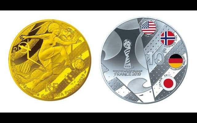 「FIFA女子ワールドカップフランス2019」公式記念コイン発売