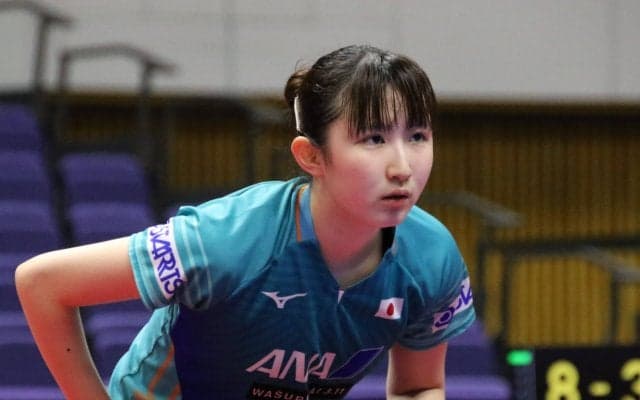 早田ひな「北海道の方に良い試合を」　快勝で2日目へ＜ライオン卓球ジャパンOP荻村杯＞