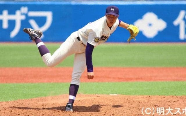 森下108球完封　東洋大に完勝でベスト4進出／第68回全日本大学選手権
