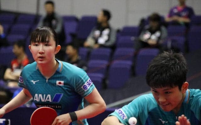 張本・早田ペア決勝T進出　張本「1戦1戦頑張りたい」＜ライオン卓球ジャパンOP荻村杯＞
