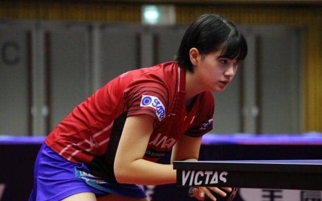 16歳長崎「技術の面で気持ちの面をコントロールできた」 本戦進出＜ライオン卓球ジャパンOP荻村杯＞