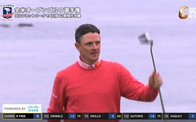 【動画】13年大会覇者のジャスティン・ローズが単独首位！