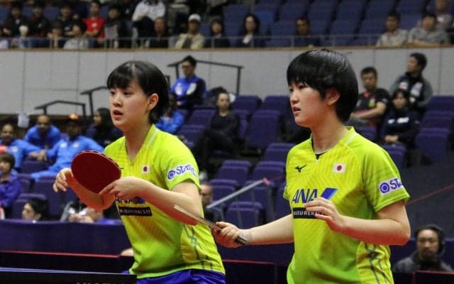 木原/長崎組が8強入り　出澤/大藤は世界1位・2位のペアと対戦＜ライオン卓球ジャパンOP荻村杯＞