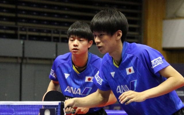 17歳コンビの戸上/宇田ペアが8強入り＜ライオン卓球ジャパンOP荻村杯＞