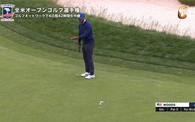 【動画】タイガー・ウッズは32位タイからの巻き返しを狙う