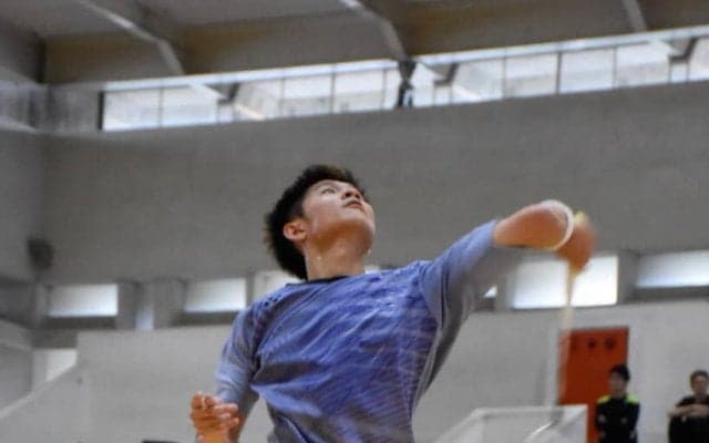 【バドミントン部】 戸内が準決勝に進出！