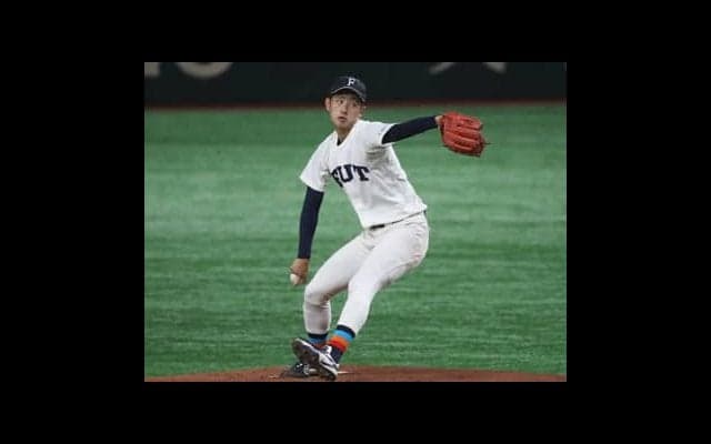 元ドラ１の前イタ飯シェフが指導。福井工大１年が全国で圧巻投球を披露
