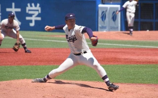 伊勢大夢が自己最速も記録する好救援！明大が38年ぶりの優勝に王手【6/16 第68回全日本大学野球選手権 準決勝 明治大vs 東京農業大北海道オホーツク】