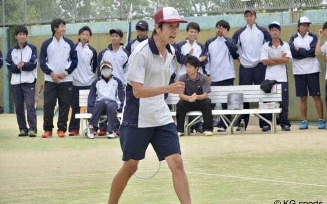 【ソフトテニス部】　３勝４敗で関関戦敗北