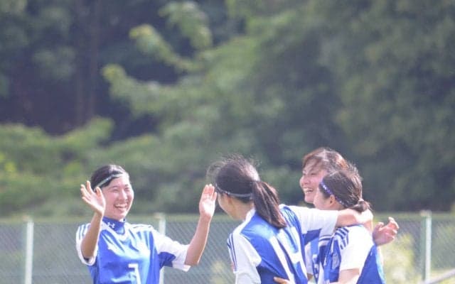【サッカー部女子】親和女大に４－１で春季リーグ初勝利