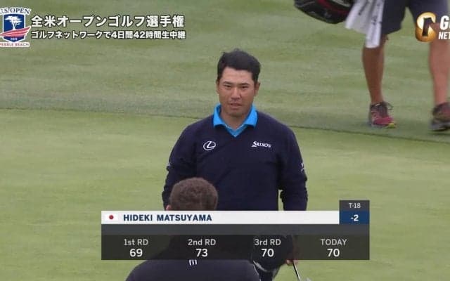 【動画】松山英樹は通算2アンダー21位フィニッシュ　最終Rハイライト