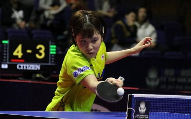 平野美宇、世界女王に敗れ準決勝敗退も「ちょっと未来が見えた」＜ライオン卓球ジャパンOP荻村杯＞