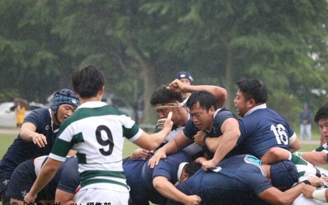【ラグビー部】春季リーグ最終戦、ペース掴めず惜敗