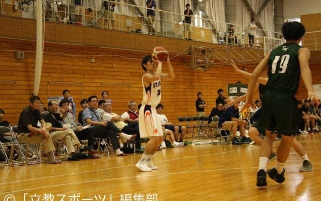 【バスケットボール部】長距離砲、集中砲火！連敗ストップ