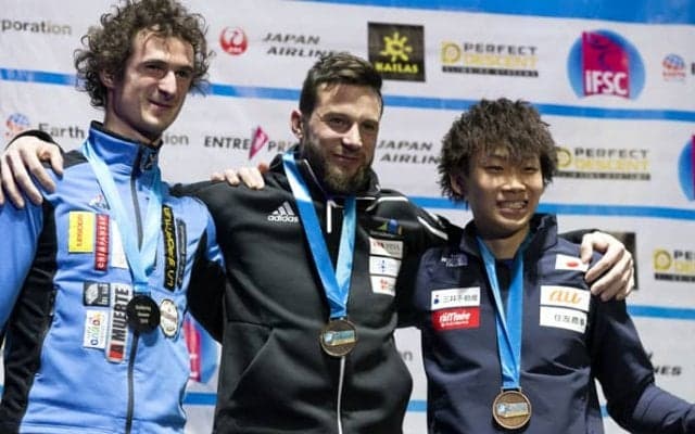 緒方良行が2年ぶりの表彰台。15歳・川又、16歳・伊藤も入賞／ボルダリングW杯2019 第2戦 ロシア・モスクワ大会