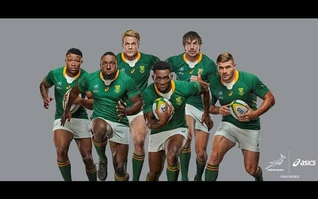 アシックス、ラグビー南アフリカ代表レプリカジャージ発売
