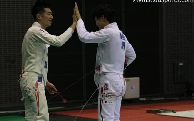 男子エペ団体、アジアの頂点に届かず