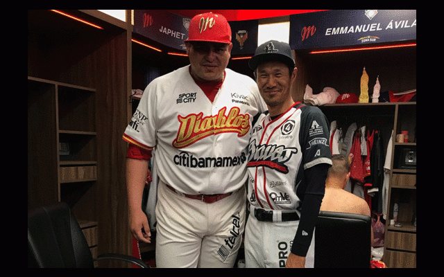 元DeNA久保康友、メキシコ球宴で奪三振ならずも…元NPB助っ人たちと交流