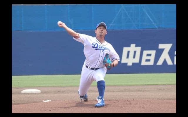 中日松坂、無失点の立ち上がり　初回2人の走者背負うも切り抜ける