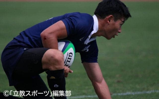 【ラグビー部】ボールに食らいつく姿勢を見せるも同大に及ばず
