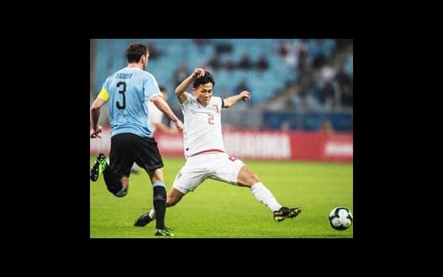 森保監督の目論見どおり。ウルグアイ戦で左サイドの杉岡が急成長