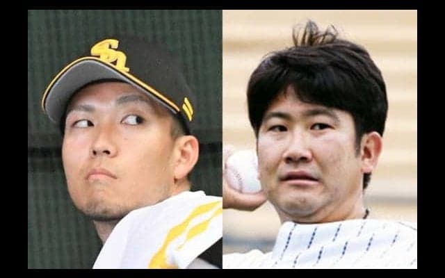 巨人菅野と鷹・千賀、日本の“2大エース”の貴重な2ショット公開「終始この笑顔」