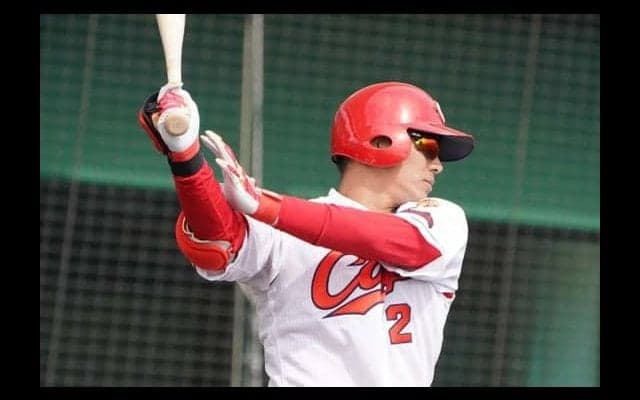 広島田中広、4試合ぶりスタメン出場で2安打1打点　「また明日から頑張ります」