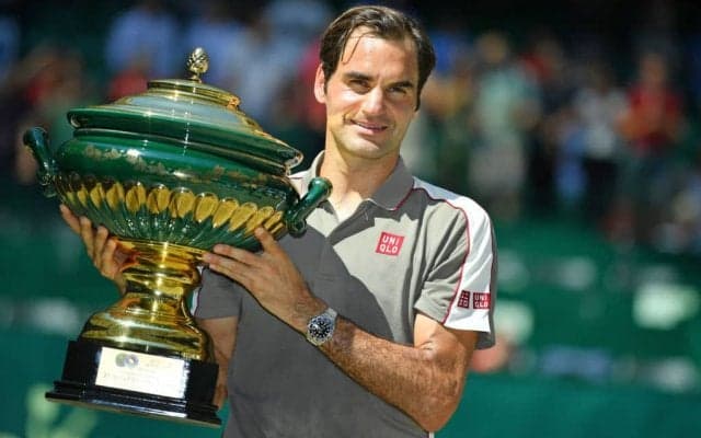 フェデラー「自分にとって歴史的なものとなった」。自身初の同一大会10度目の優勝を喜ぶ[ATP500 ハレ]